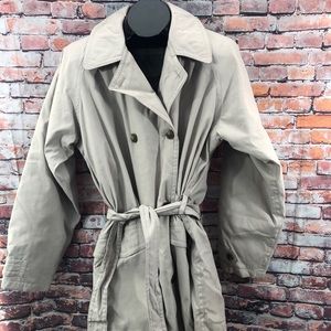 Eddie Bauer Short Trench Coat